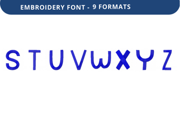 Taffy Luck Font S to Z